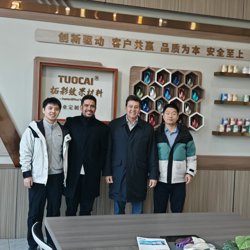 brazil customers come to visit factory